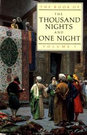 Cover of: The Book of the Thousand Nights and One Night (Vol. 1) (Thousand Nights & One Night)