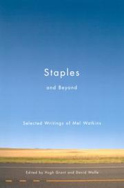 Cover of: Staples And Beyond: Selected Writings of Mel Watkins (Carleton Library Series)