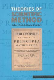 Cover of: Theories of Scientific Method (Philosophy and Science)