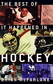 Cover of: The Best of It Happened in Hockey