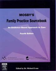 Cover of: Mosby's Family Practice Sourcebook: An Evidence-Based Approach to Care