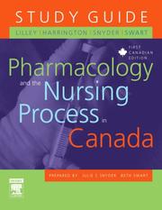 Cover of: Study Guide for Pharmacology and the Nursing Process in Canada