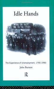 Idle hands : the experience of unemployment, 1790-1990