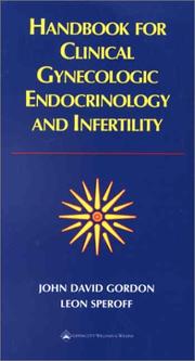 Cover of: Handbook for Clinical Gynecologic Endocrinology and Infertility