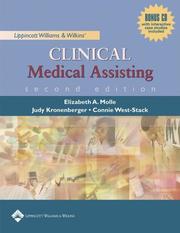 Cover of: Lippincott Williams & Wilkins Clinical Medical Assisting