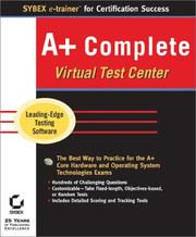 Cover of: A+ Complete: Virtual Test Center