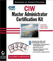 Cover of: CIW: Master Administrator Certification Kit