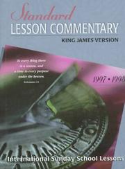 Cover of: Standard Lesson Commentary 1997-98: International Sunday School Lessons (Standard Lesson Commentary)