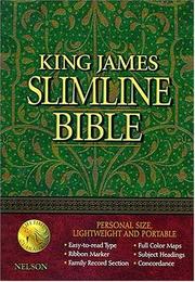 Cover of: KJV Slimline Bible