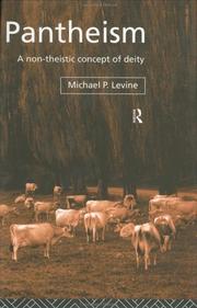 Cover of: Pantheism: a non-theistic concept of deity