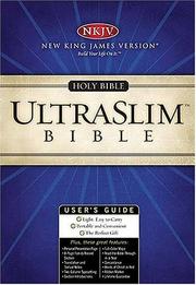 Cover of: The NKJV UltraSlim Bible