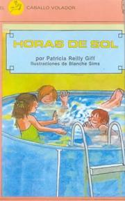 Cover of: Horas De Sol (El Caballo Volador)