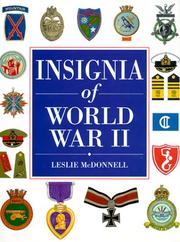 Cover of: Insignia of World War II