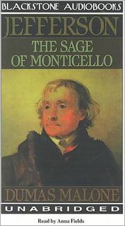 Cover of: Jefferson: The Sage of Monticello, Vol. 6