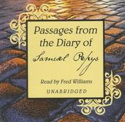Cover of: Passages from the Diary of Samuel Pepys | Samuel Pepys