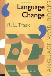 Cover of: Language change