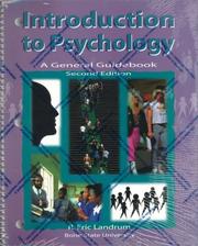 Cover of: Introduction to Psychology: A General Guidebook