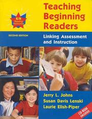 Cover of: Teaching Beginning Readers: Linking Assessment and Instruction