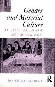 Gender and material culture : the archaeology of religious women