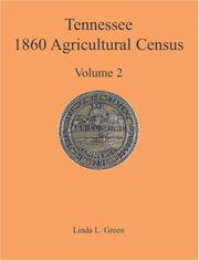 Cover of: Tennessee 1860 Agricultural Census