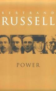 Cover of: Power by Bertrand Russell