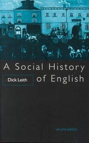 A social history of English