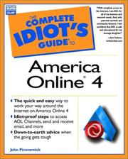 The complete idiot's guide to America Online 4