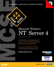 Cover of: MCSE Microsoft Windows NT Server Exam Guide (2nd Edition)
