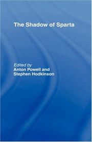 The Shadow of Sparta by Anton Powell, Stephen Hodkinson