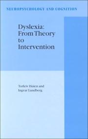 Dyslexia : from theory to intervention