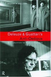 Cover of: Deleuze and Guattari's Anti Oedipus: Introduction to Schizoanalysis