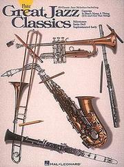 Cover of: Great Jazz Classics: Flute