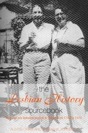 The lesbian history sourcebook : love and sex between women in Britain from 1780-1970