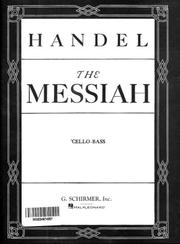 Cover of: Messiah (Oratorio, 1741) by George Frideric Handel