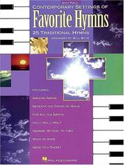 Cover of: Contemporary Settings of Favorite Hymns: Easy Piano