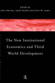 The new institutional economics and Third World development