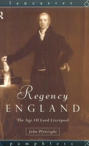 Regency England by John Plowright