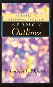 Cover of: Answers to Personal Problems Sermon Outlines