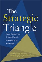 Cover of: The Strategic Triangle: France, Germany, and the United States in the Shaping of the New Europe (Woodrow Wilson Center Press)