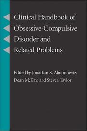 Clinical handbook of obsessive-compulsive disorder and related problems