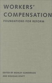 Cover of: Workers' Compensation: Foundations for Reform