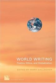 World writing : poetics, ethics, globalization