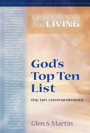Cover of: Gods Top Ten List: The Ten Commandments (Guidelines for Living)
