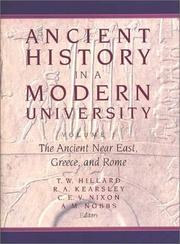 Ancient history in a modern university : proceedings of a conference held at Macquarie University, 8-13 July, 1993 to mark twenty-five years of the teaching of ancient history at Macquarie University 