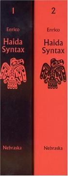 Cover of: Haida Syntax (2 volume set) (Studies in the Anthropology of North American Indians) by John James Enrico