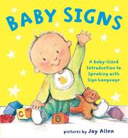Cover of: Baby Signs by Joy Allen