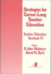 Cover of: Strategies for Career-Long Teacher Education: Yearbook VI (Teacher Education)