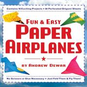 Cover of: Fun & Easy Paper Airplanes