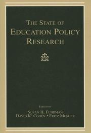 Cover of: The State of Education Policy Research