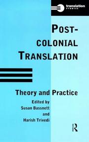 Post-colonial translation : theory and practice